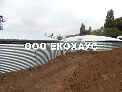 Емкость для воды 1000 м3 купить цена бу Одесса Киев резервуар для КАС металлический бак